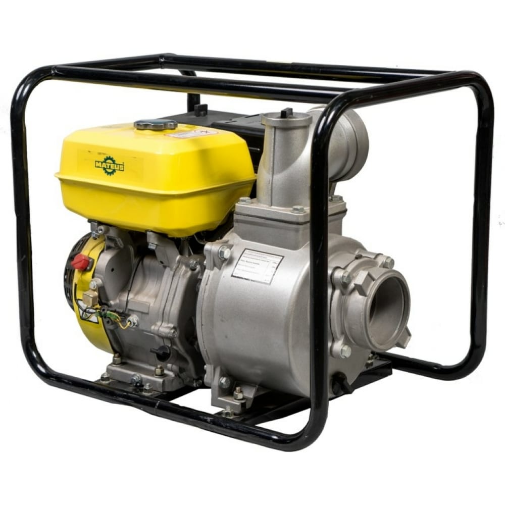 

Бензиновая мотопомпа Mateus LT40CX-177FLT MS04003, Черный;желтый;серый