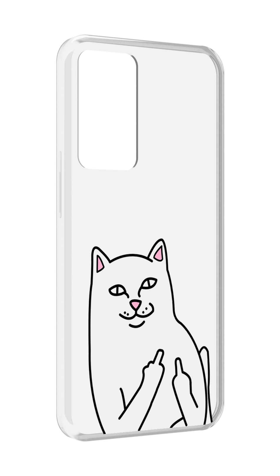 

Чехол MyPads котяра для OPPO Reno 8 Lite, Прозрачный, Tocco