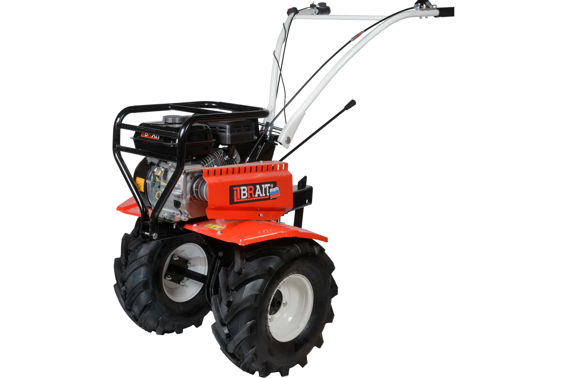 

Мотоблок бензиновый BRAIT MKP 404W 7.8 л. с 4 вперед/2 назад, колеса19-7.00-8,