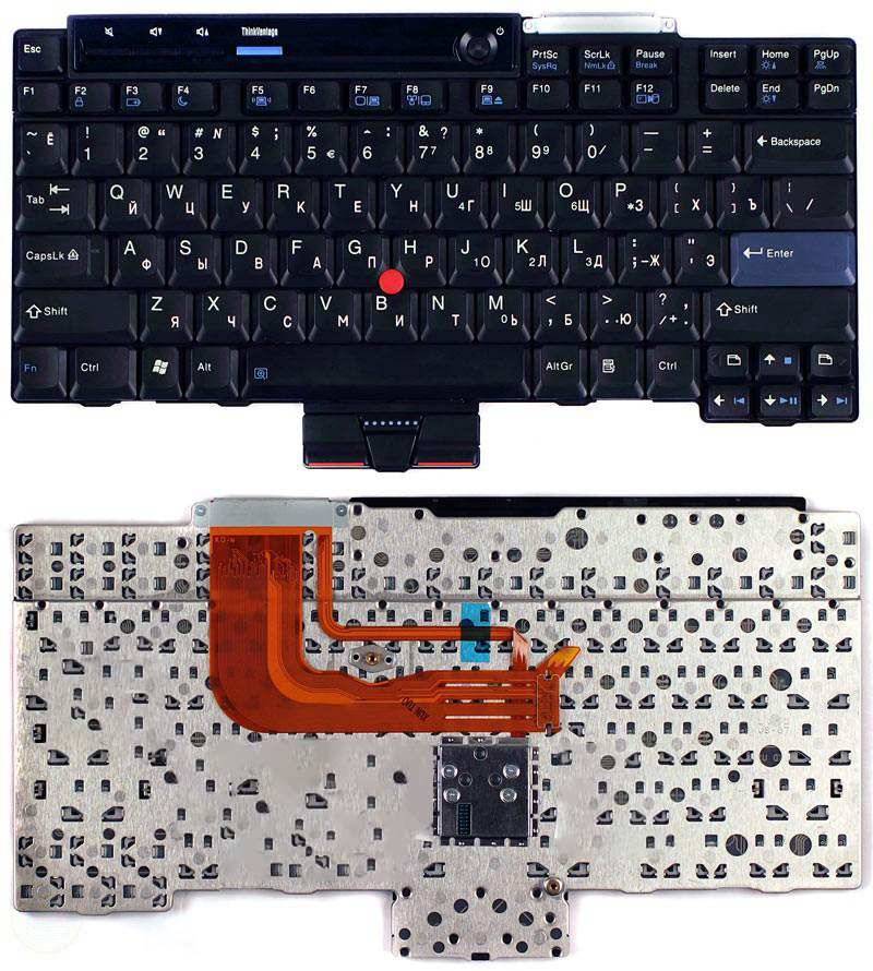 

Клавиатура для ноутбука Lenovo IBM ThinkPad X300 X301 черная