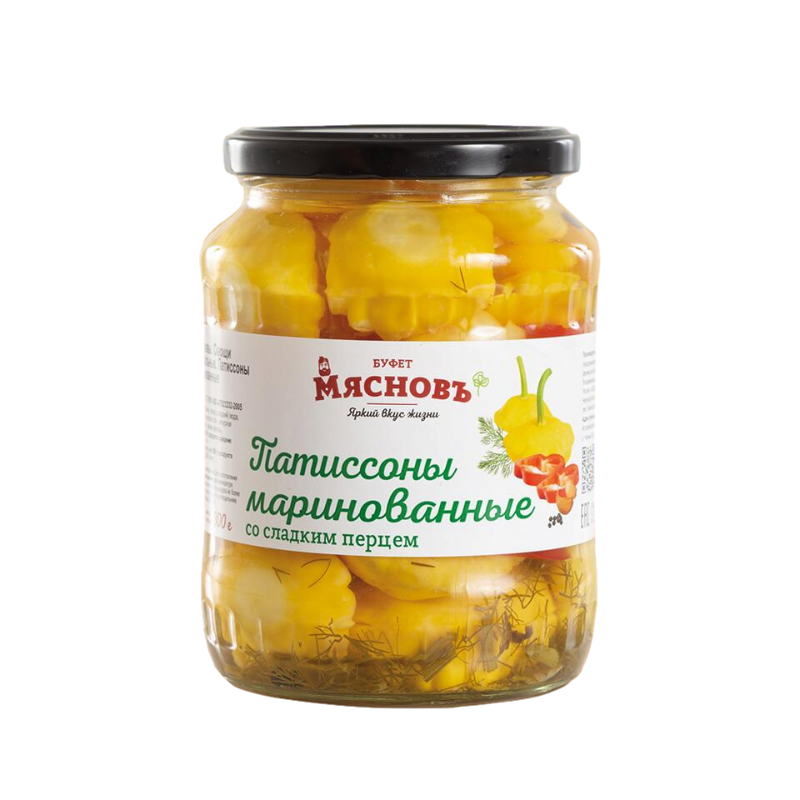 

Патиссоны МясновЪ БУФЕТ маринованные 670 г