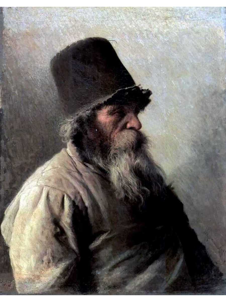 

Постер DRABS A3 Крамской Иван Николаевич Деревенский староста Мельник