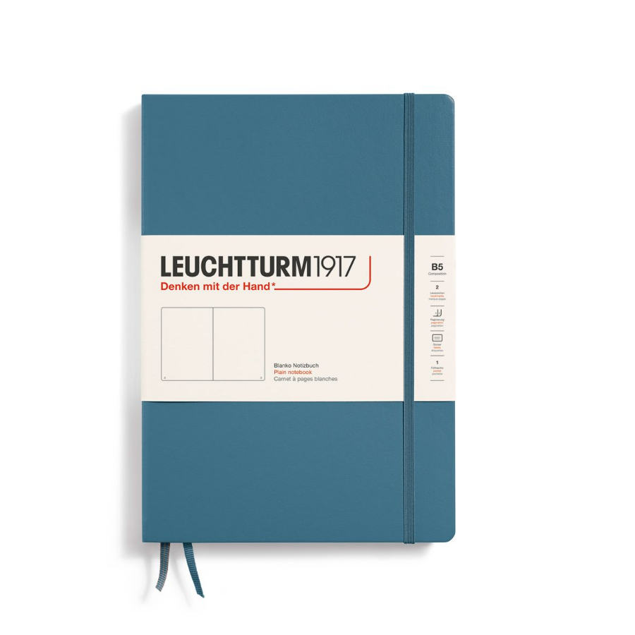 

Блокнот Leuchtturm1917 Composition 366180 B5 17,8x25,4см 80г 109листов без линовки