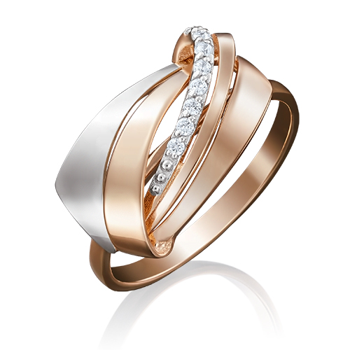 

Кольцо из золота р. 17 PLATINA jewelry 01-5049-00-401-1111-03, фианит, 01-5049-00-401-1111-03