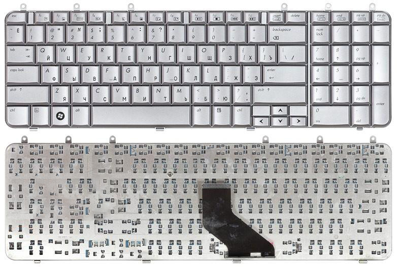 

Клавиатура для ноутбука HP Pavilion DV7-1000 серебристая