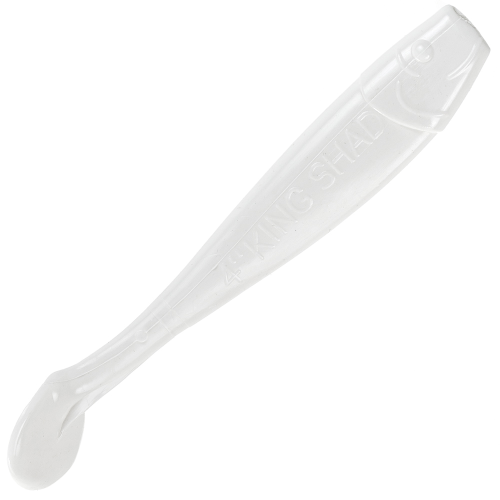

Силиконовая приманка Relax King Shad 5 #S001 12,5см. 5шт., Белый, King Shad 5