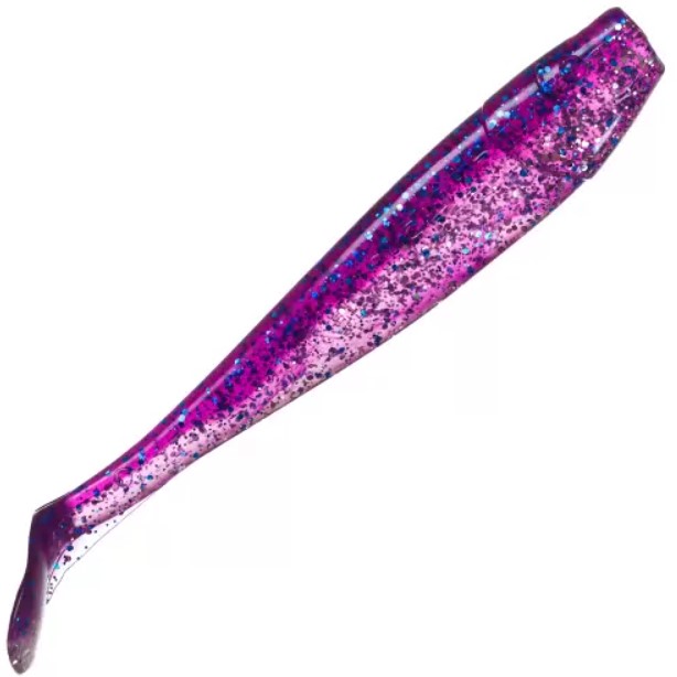 

Силиконовая приманка Relax King Shad 5 #L318 12,5см. 5шт., Фиолетовый, King Shad