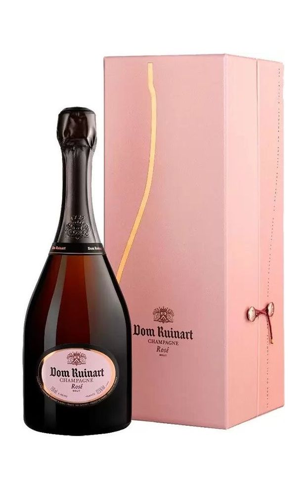 фото Шампанское экстра брют розовое dom ruinart rose extra brut 2007, франция, 0.75 л