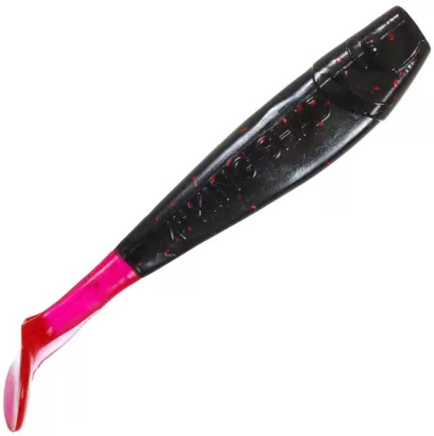 

Силиконовая приманка Relax King Shad 4 #T099 10см. 10шт., Черный;розовый, King Shad