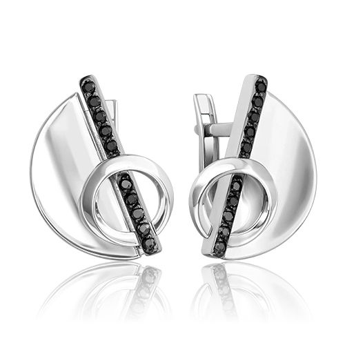 

Серьги из серебра с фианитом PLATINA jewelry 02-5061-00-402-0200, 02-5061-00-402-0200
