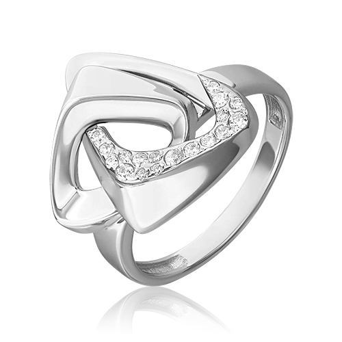 

Кольцо из серебра р. 19,5 PLATINA jewelry 01-5639-00-401-0200, фианит, 01-5639-00-401-0200