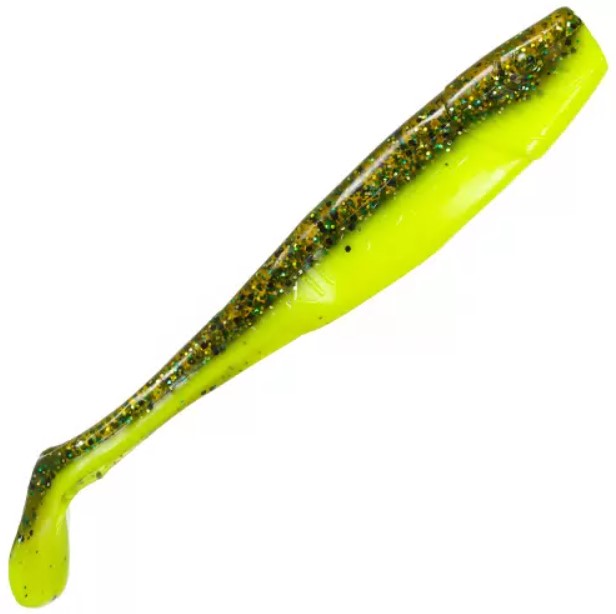 

Силиконовая приманка Relax King Shad 4 #L064 10см. 10шт., Зеленый, King Shad