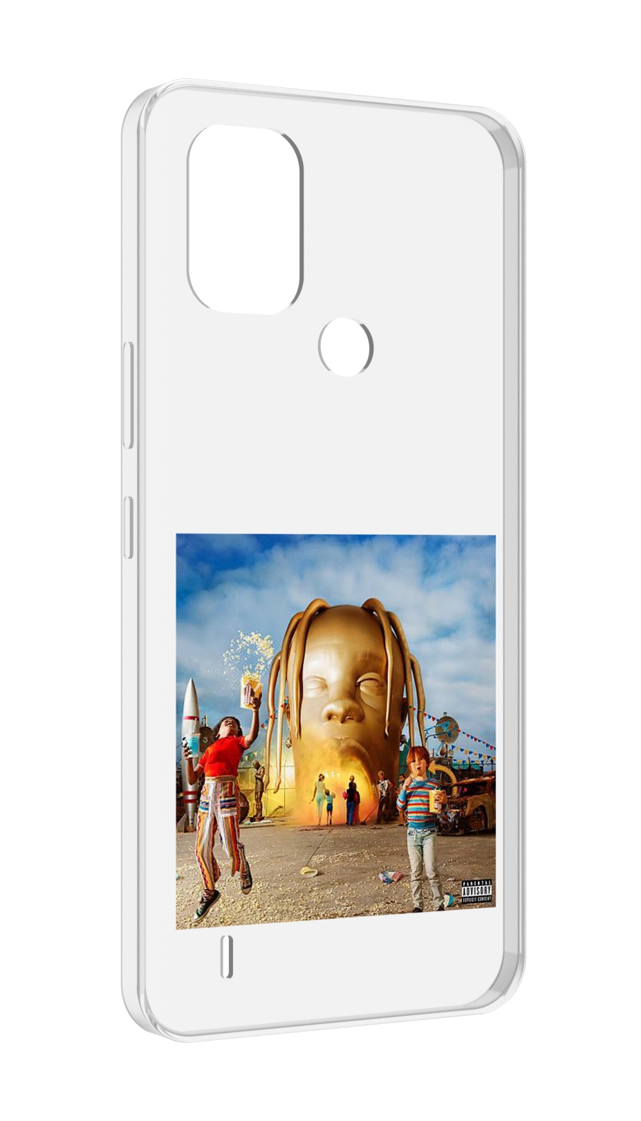 

Чехол MyPads Travis Scott - Astroworld для Nokia C31, Прозрачный, Tocco