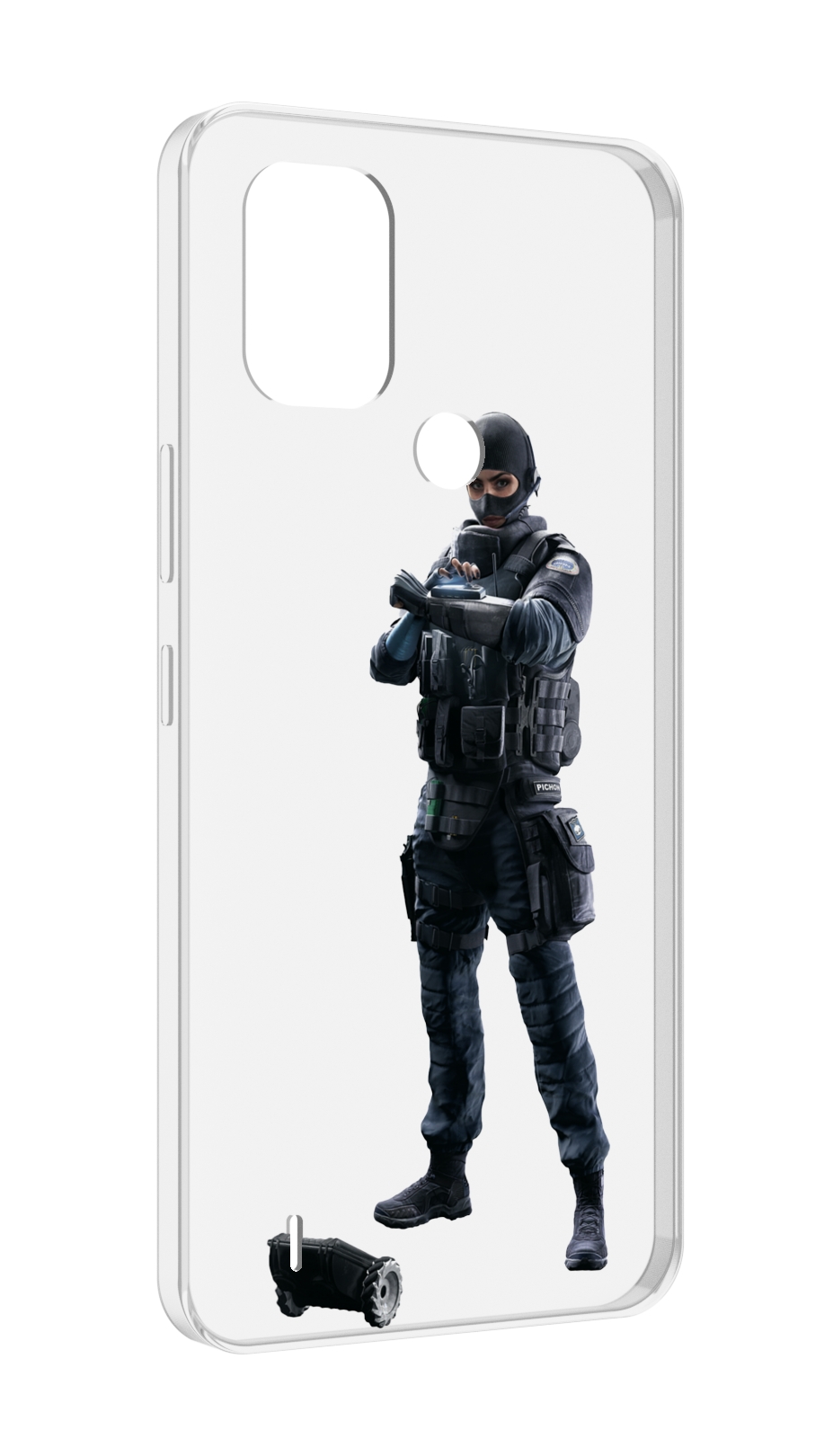 

Чехол MyPads Tom-Clancy's-Rainbow-Six-1 для Nokia C31, Прозрачный, Tocco