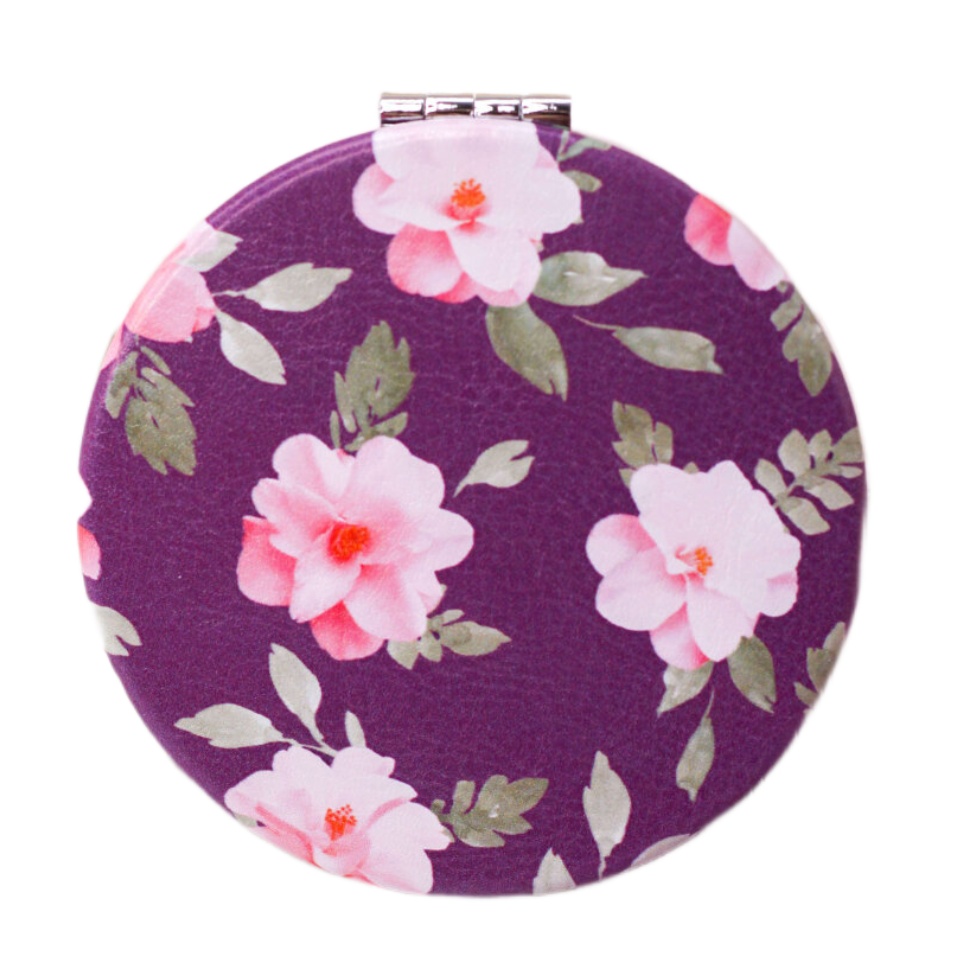 Зеркало Beautiful flowers фиолетовый подушка для качелей билли диаметр 60 см фиолетовый