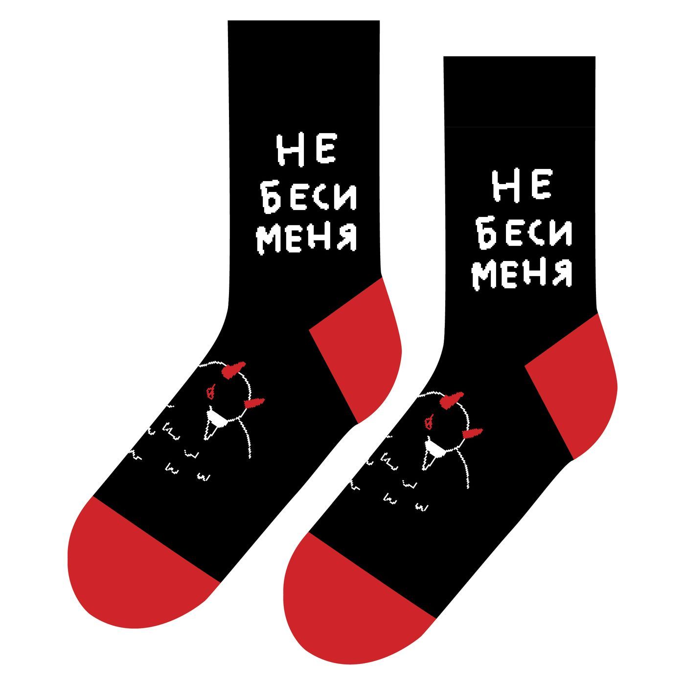 фото Носки мужские st. friday socks 565-19 черные 42-46