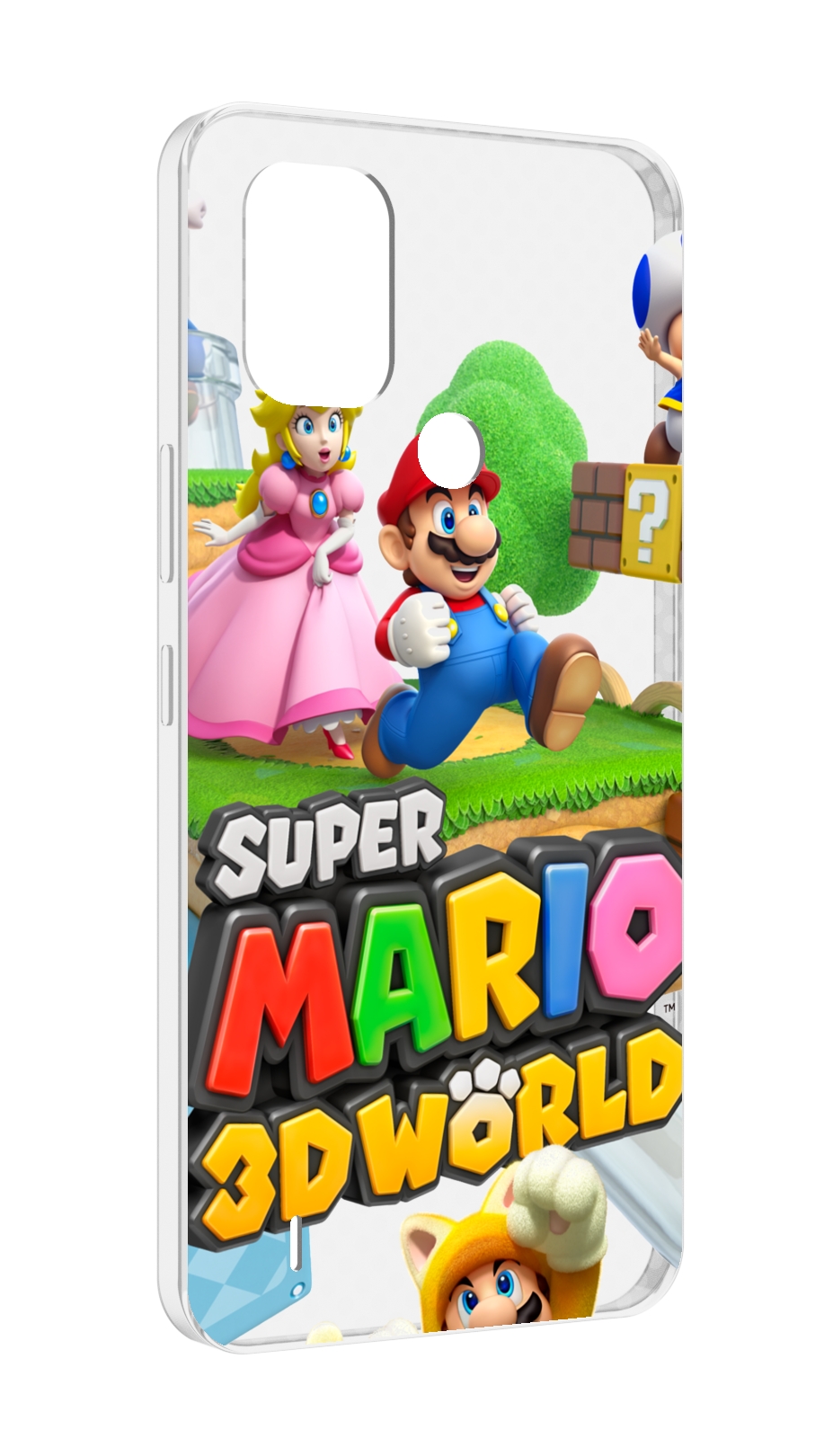 

Чехол MyPads Super Mario 3D World для Nokia C31, Прозрачный, Tocco