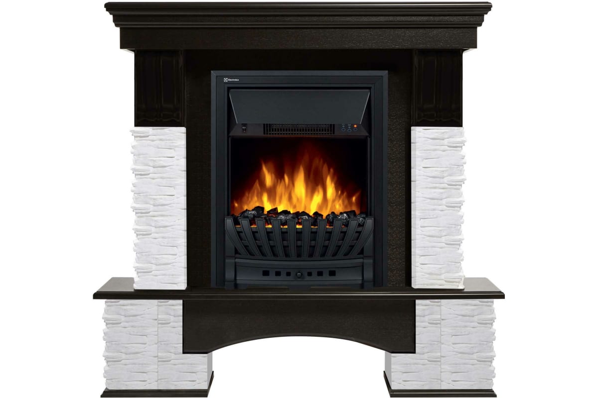 

Портал Firelight Pietra Nuovo 25 сланец бел. шпон тем. дуб, Коричневый, Pietra Nuovo 25 сланец бел., шпон тем. дуб