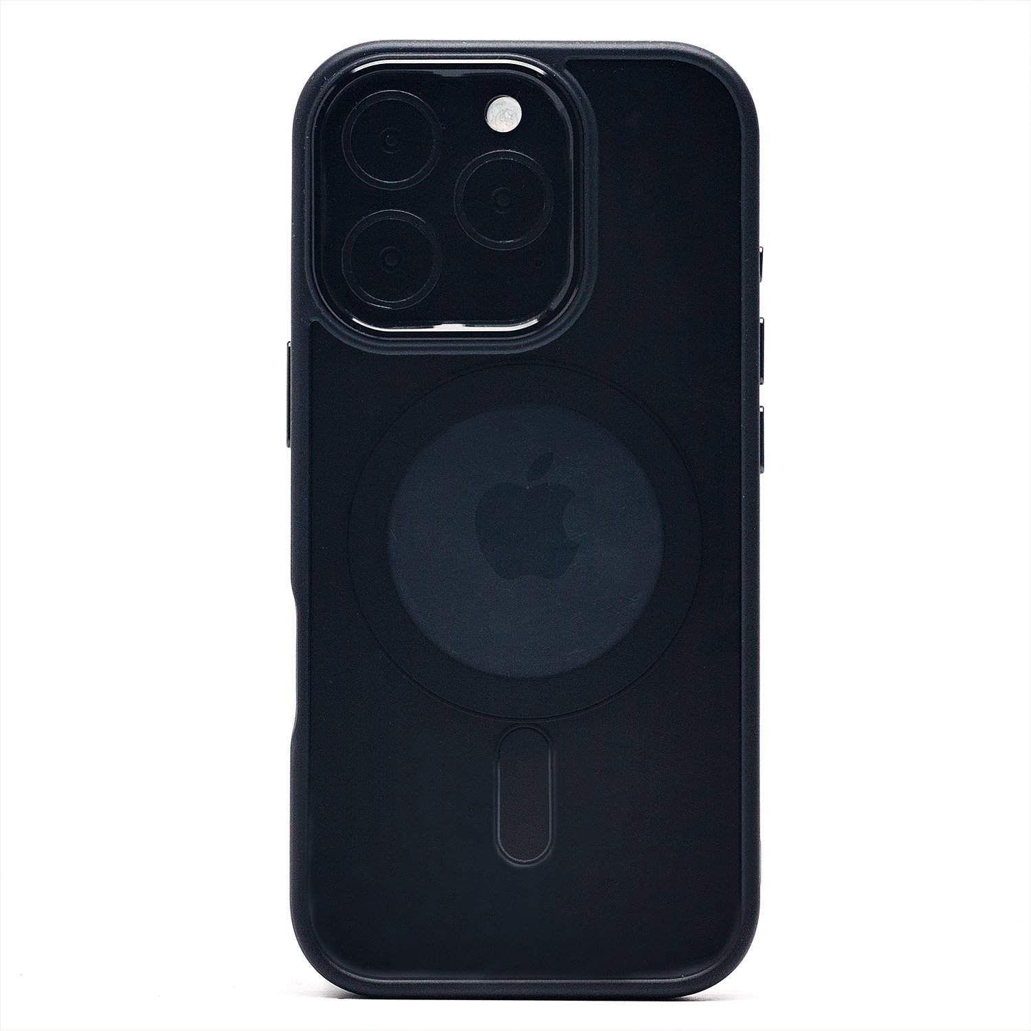 

Чехол для iPhone 16 Pro пластиковый MagSafe <черный>