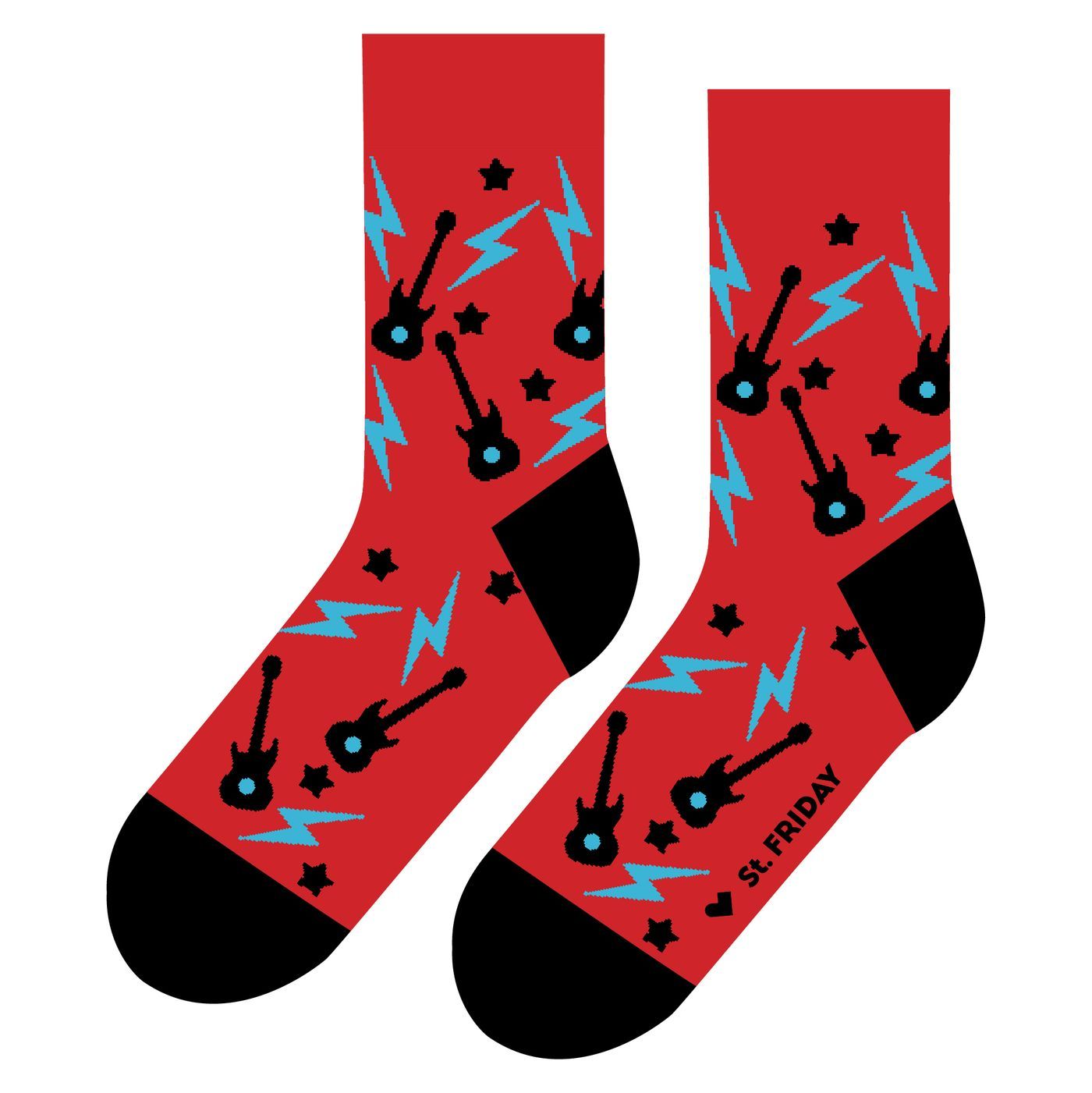 фото Носки мужские st. friday socks 555-11 красные 34-37