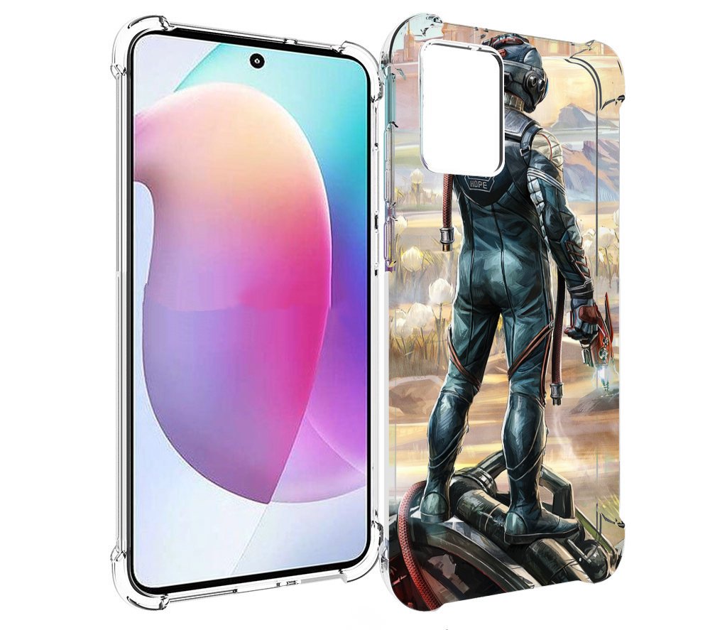 

Чехол MyPads the-outer-worlds для Motorola Edge 30 Neo, Прозрачный, Tocco