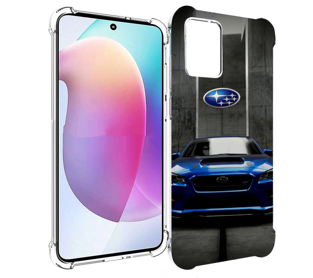 

Чехол MyPads subaru субару 1 мужской для Motorola Edge 30 Neo, Прозрачный, Tocco