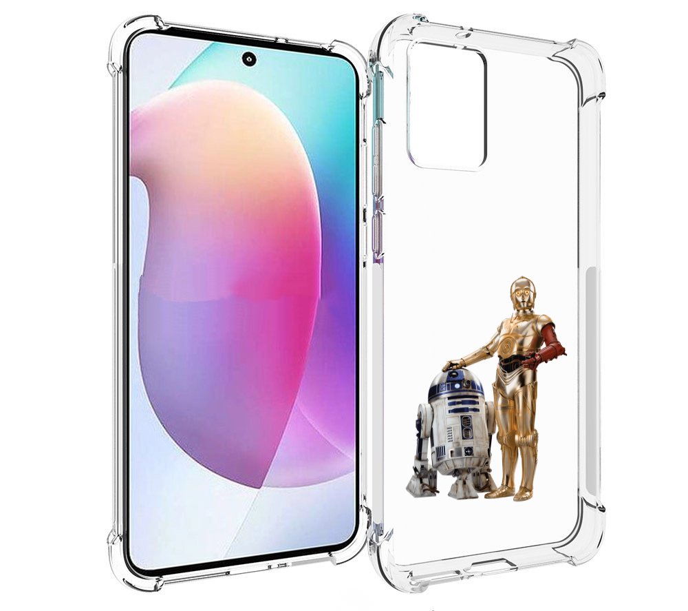 

Чехол MyPads starwars-звездные-воины для Motorola Edge 30 Neo, Прозрачный, Tocco