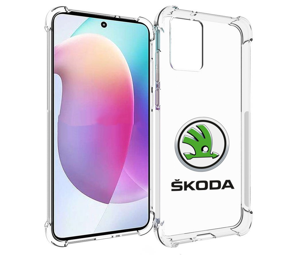 

Чехол MyPads skoda-шкода-4 мужской для Motorola Edge 30 Neo, Прозрачный, Tocco