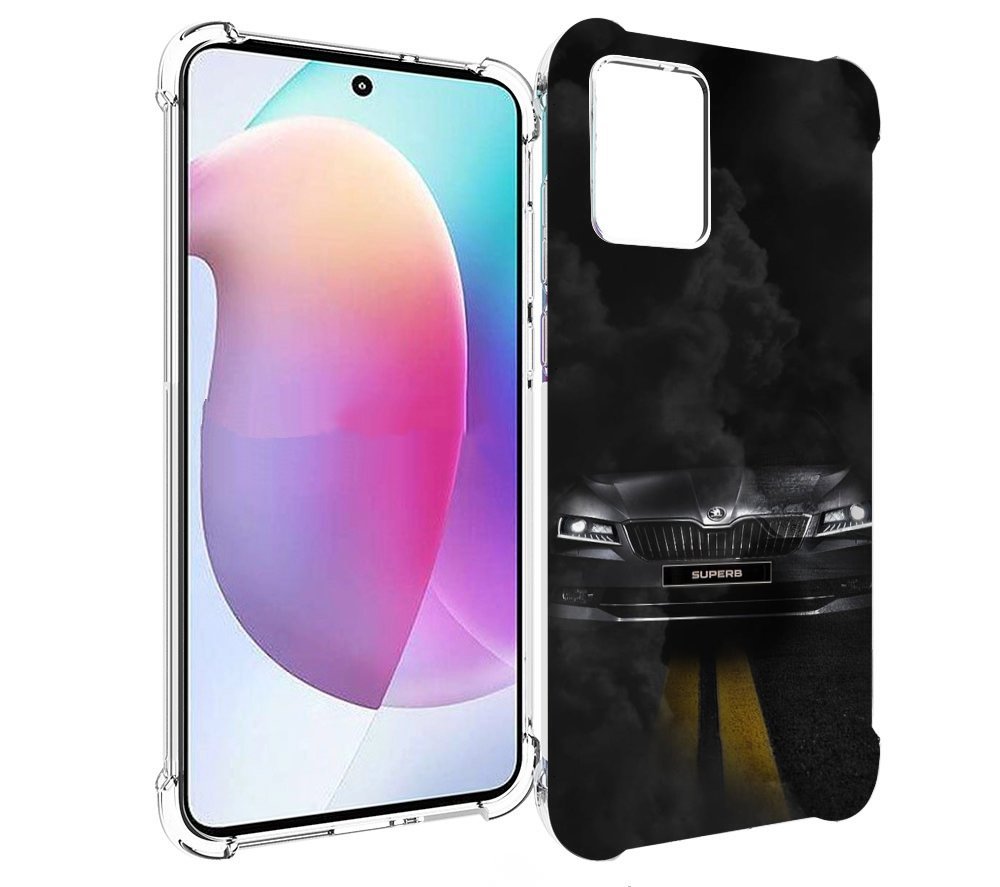 

Чехол MyPads skoda шкода 1 для Motorola Edge 30 Neo, Прозрачный, Tocco