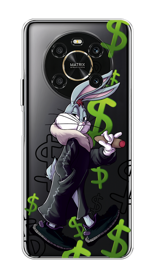

Чехол на Honor X9 4G "Rich Bugs Bunny", Зеленый;черный;голубой, 6108150-6