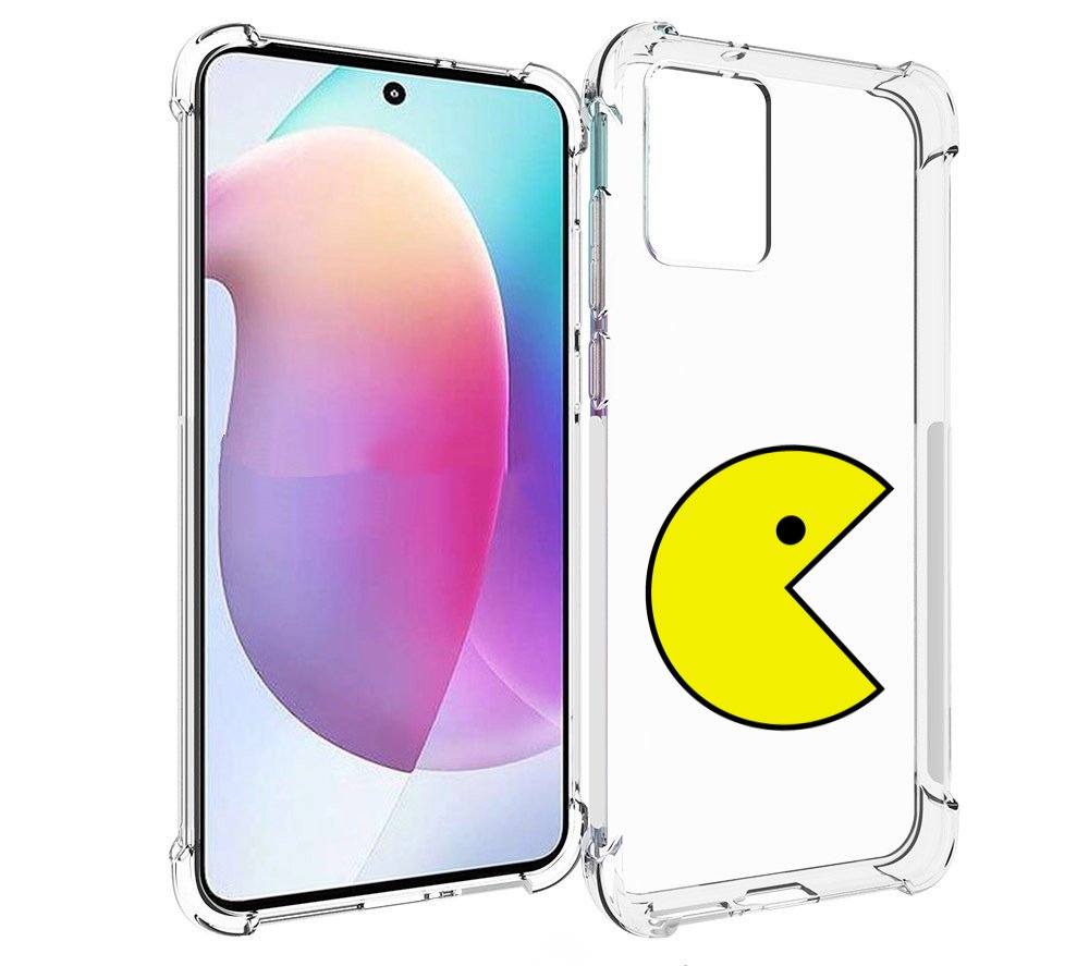 

Чехол MyPads pacman-пекмен для Motorola Edge 30 Neo, Прозрачный, Tocco