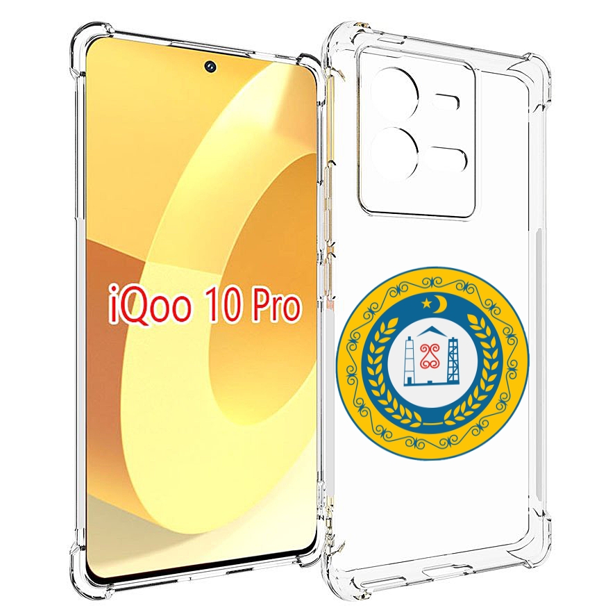 

Чехол MyPads герб-чечня для Vivo iQOO 10 Pro, Прозрачный, Tocco