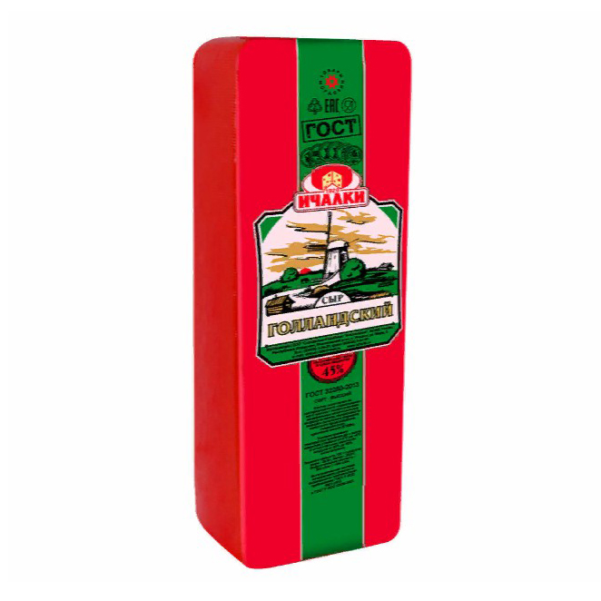 

Сыр Ичалки Голландский 45% 200 г