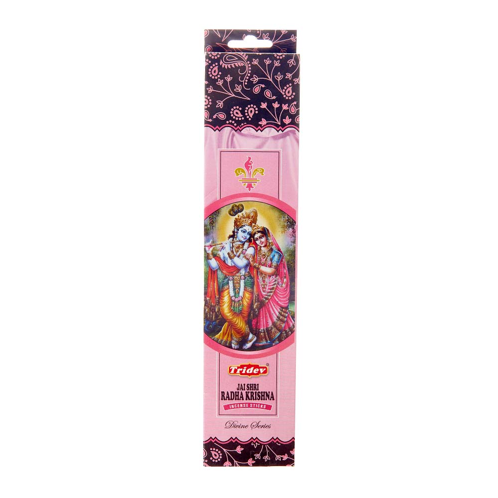 

Благовоние Радха Кришна (Radha Krishna incense sticks) Tridev Тридев 20г