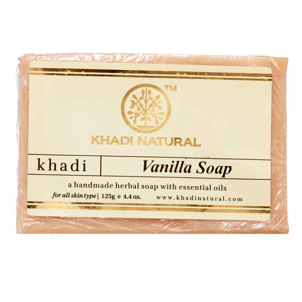 Мыло с экстрактом ванили (soap) Khadi Natural Кади Нэчерал 125г