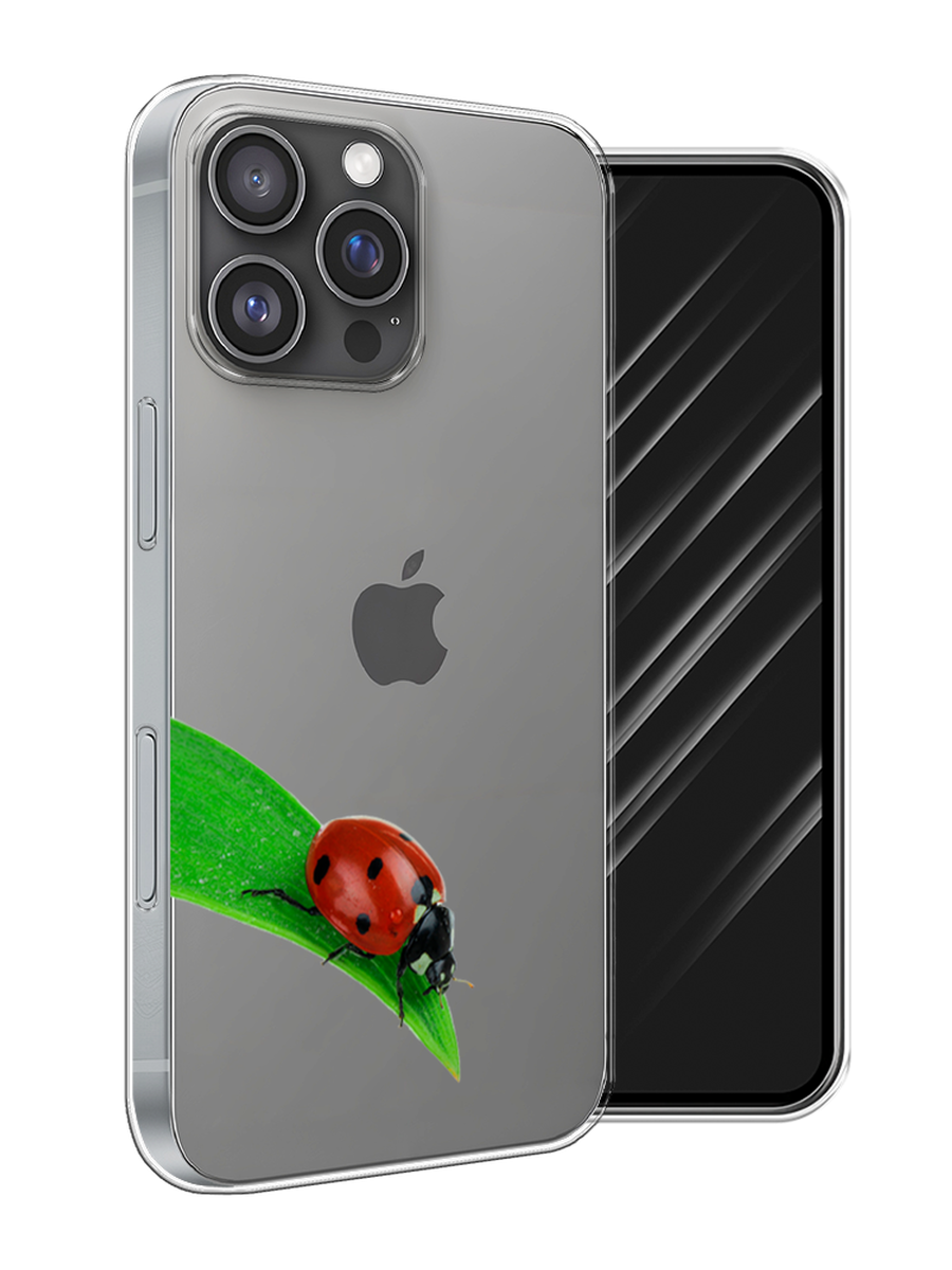 

Чехол Awog на Apple iPhone 16 Pro Max "На счастье", Белый;красный;зеленый, 16350-1