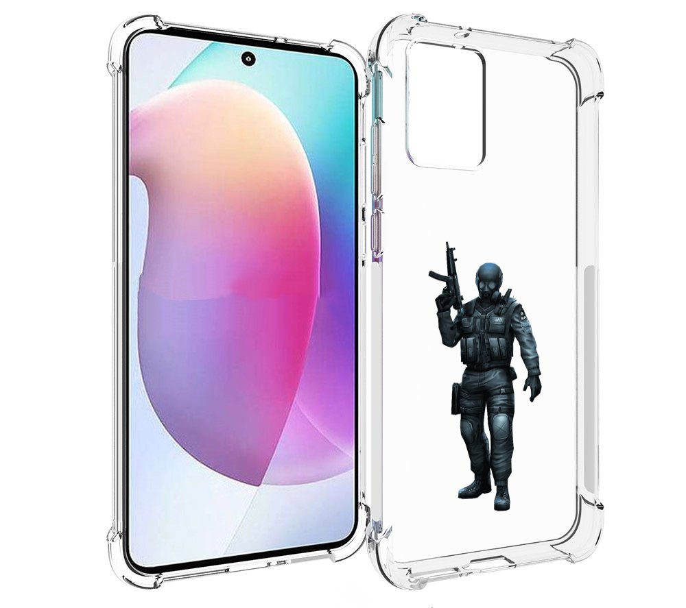 

Чехол MyPads crossfire для Motorola Edge 30 Neo, Прозрачный, Tocco