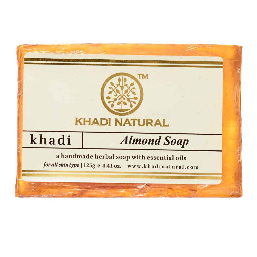 Купить Мыло с экстратом миндаля (soap) Khadi Natural Кади Нэчерал 125г