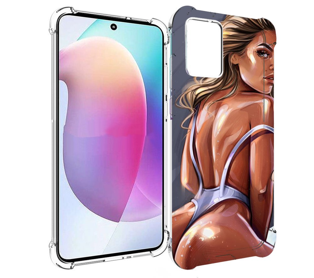 

Чехол MyPads craigos-art для Motorola Edge 30 Neo, Прозрачный, Tocco