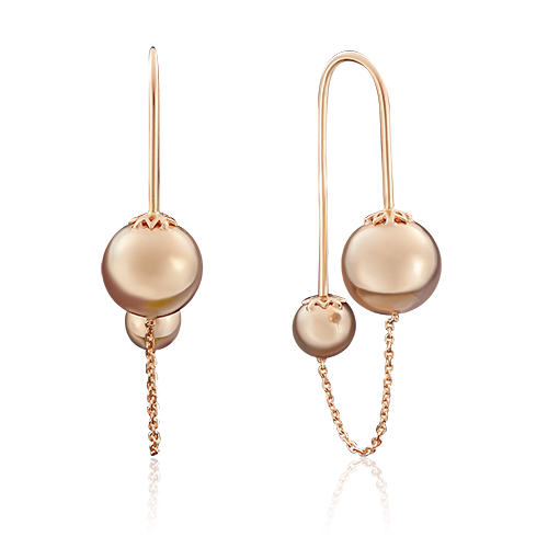 

Серьги из красного золота PLATINA jewelry 02-3632-00-000-1110-01, 02-3632-00-000-1110-01