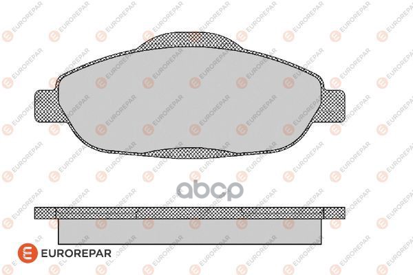 

Колодки Передние Peugeot 308/3008 1.4/1.6l,1.6hdi 04-> Eurorepar 1617270080