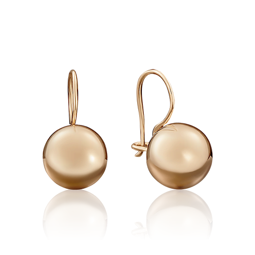 

Серьги из красного золота PLATINA jewelry 02-3555-00-000-1110-01, 02-3555-00-000-1110-01