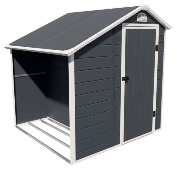 Хозблок для дачи WOTEX Storage 02-3, сарай пластиковый для хранения инструмента, садового
