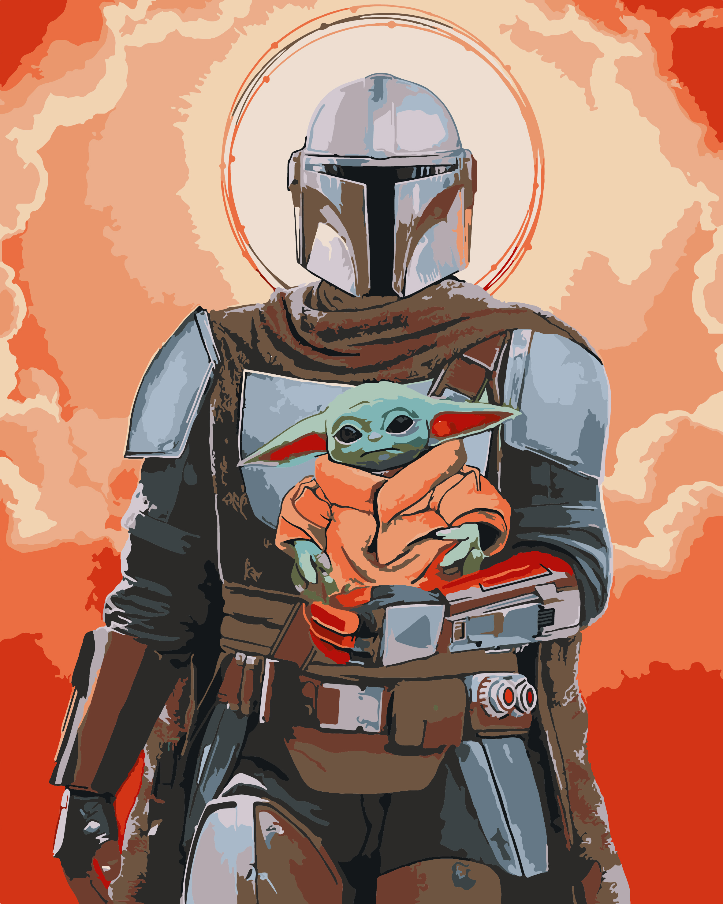 Star Wars Mandalorian йода