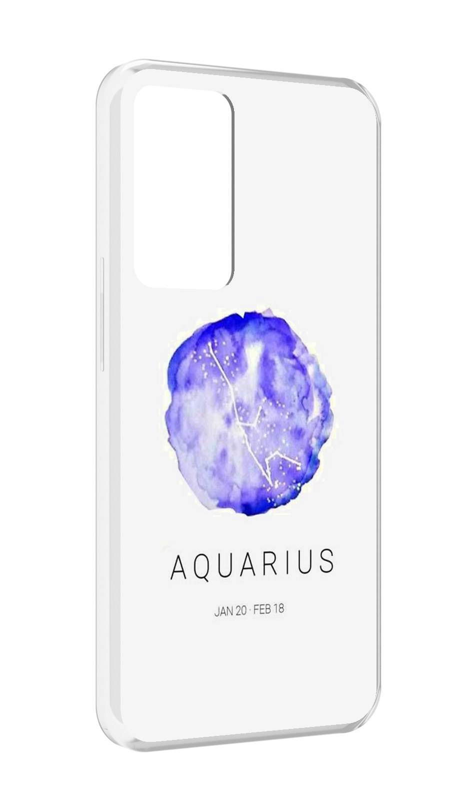 

Чехол MyPads знак зодиака водолеи 5 для OPPO Reno 8 Lite, Прозрачный, Tocco