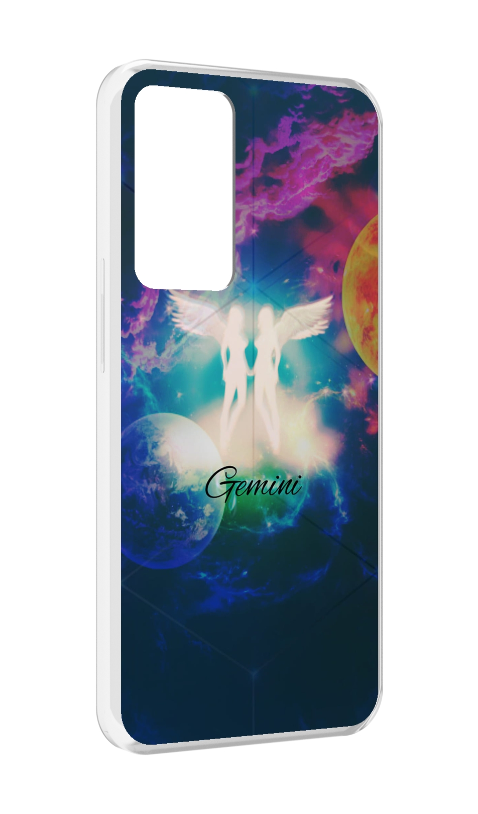 

Чехол MyPads знак зодиака близнецы 3 для OPPO Reno 8 Lite, Прозрачный, Tocco