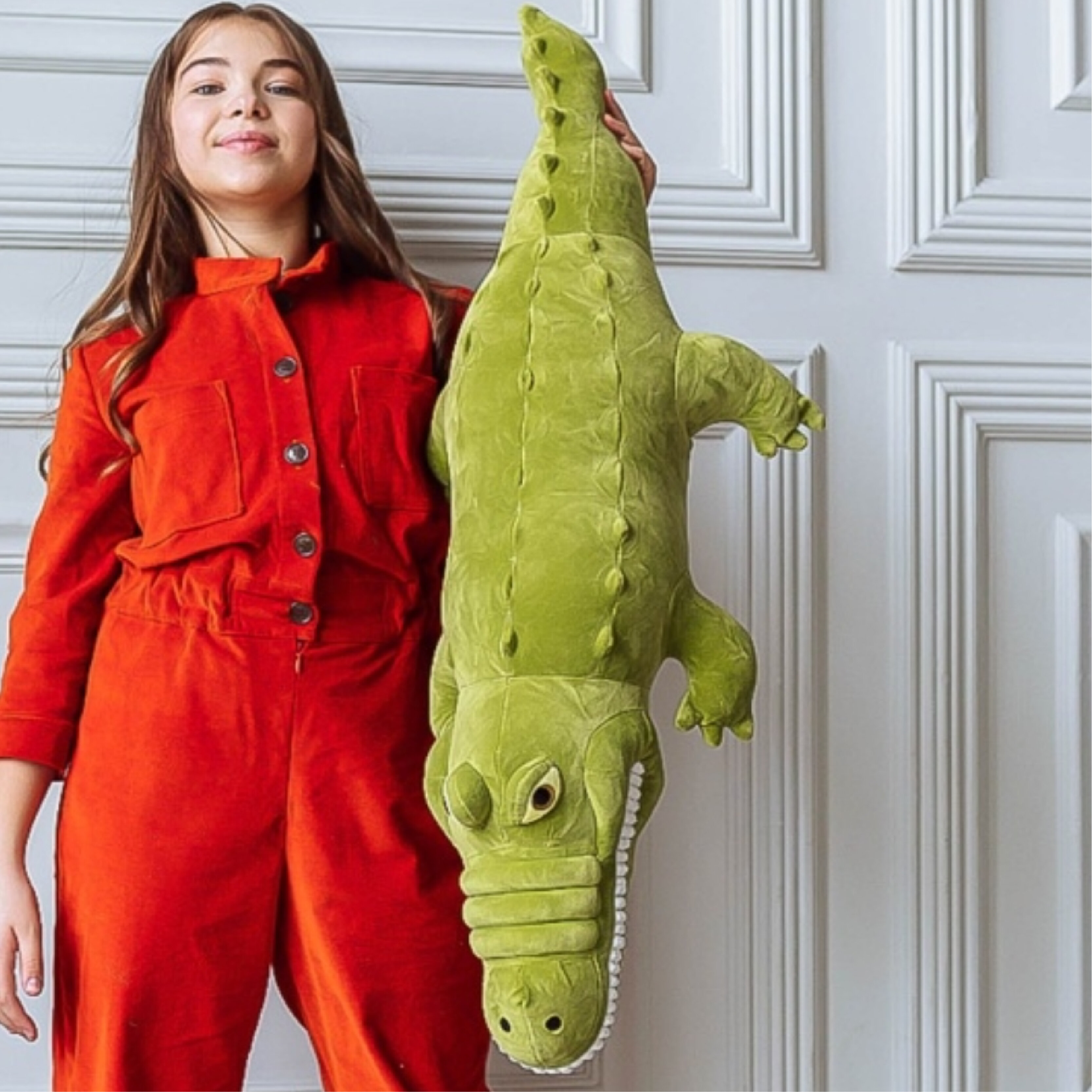 Мягкая игрушка Sun Toys Длинный Крокодил зеленый 100 см