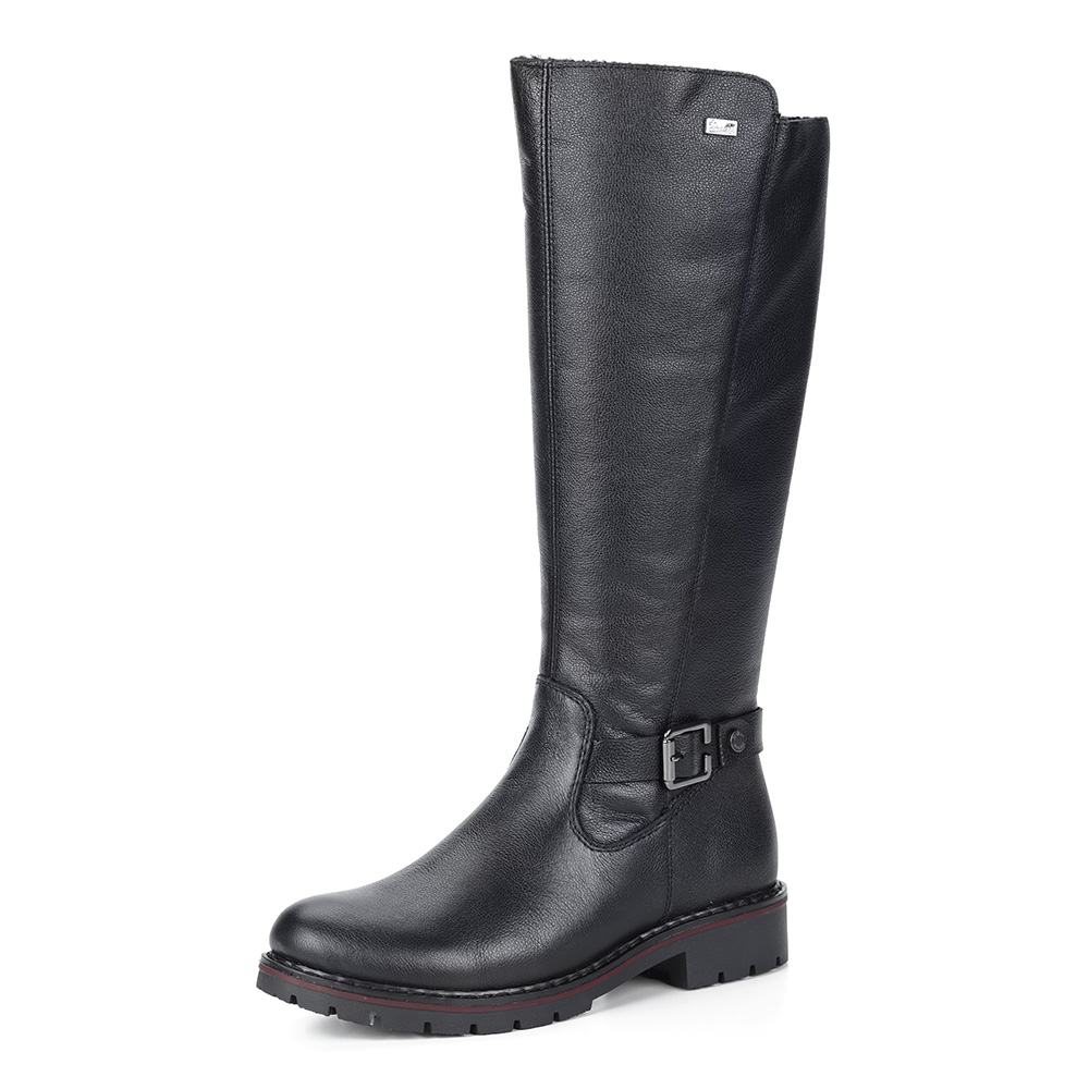 

Сапоги женские Rieker Y9192-00 черные 42 RU, Черный, Y9192-00