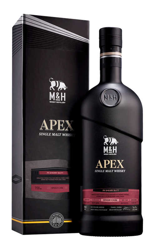 

Виски M&H Apex Single Cask PX Sherry Butt, 0.7 л