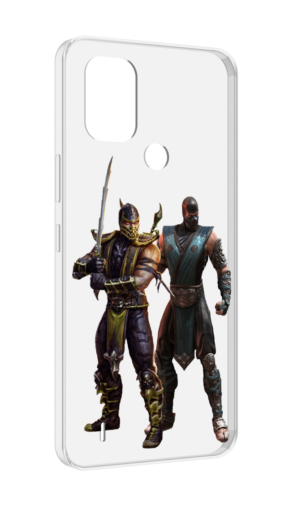 

Чехол MyPads Mortal-Kombat-1 для Nokia C31, Прозрачный, Tocco
